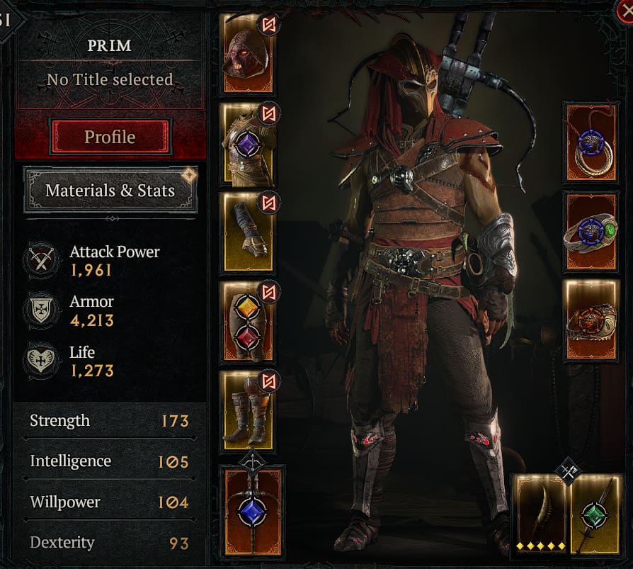 Diablo 4 Rogue best build, skills, aspects, gear and gems